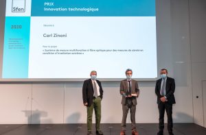 Des collaborateurs de TechnicAtome lauréats du Prix SFEN de l’Innovation technologique 2020