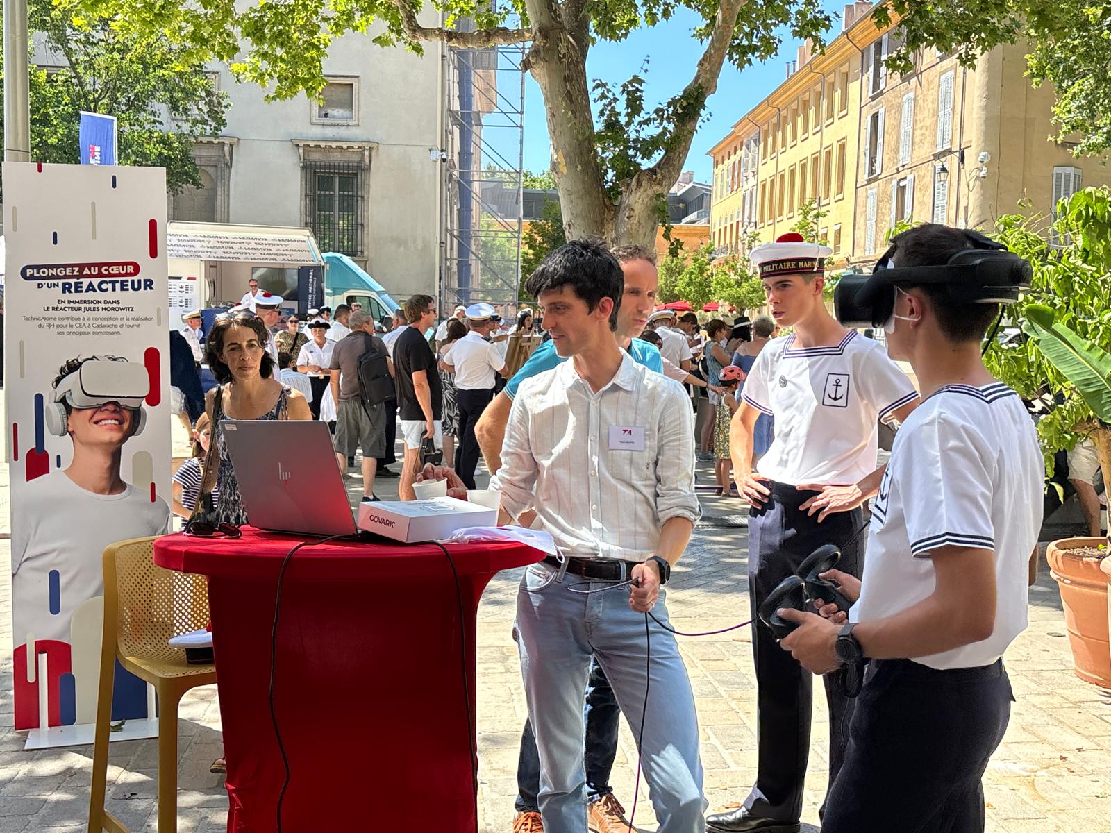 animation de réalité virtuelle
