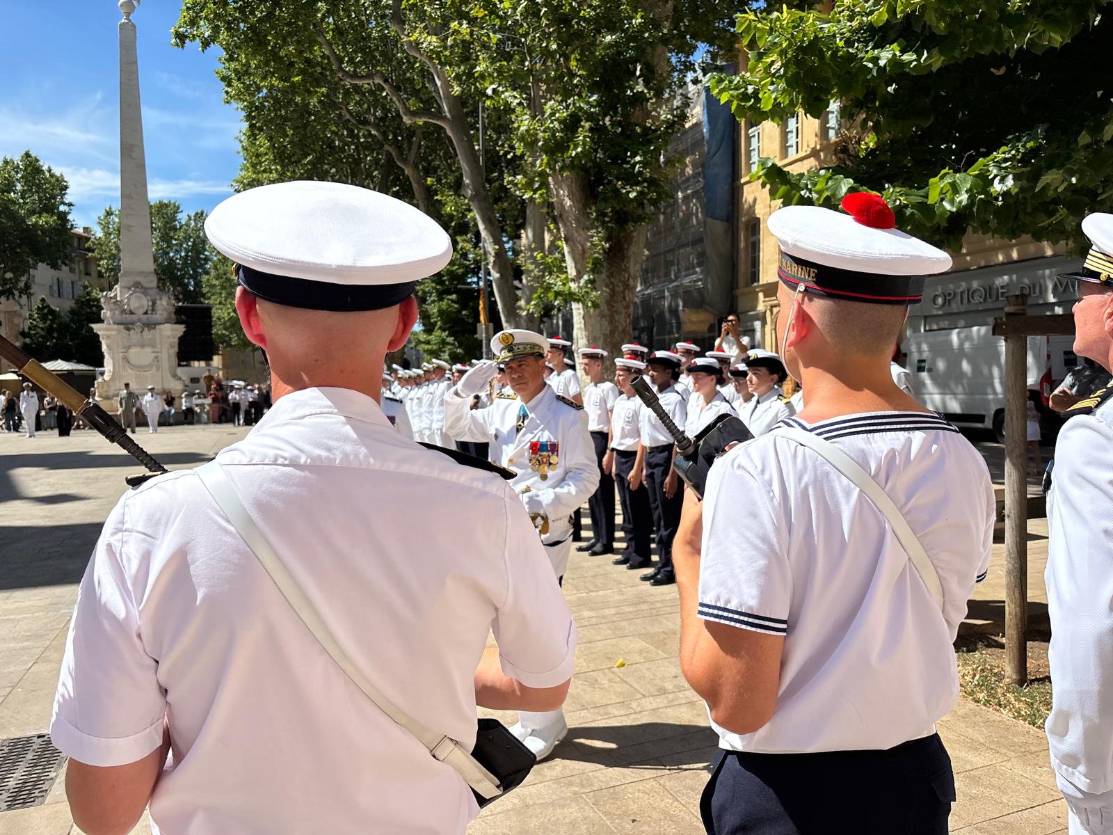 cérémonie de la Marine nationale